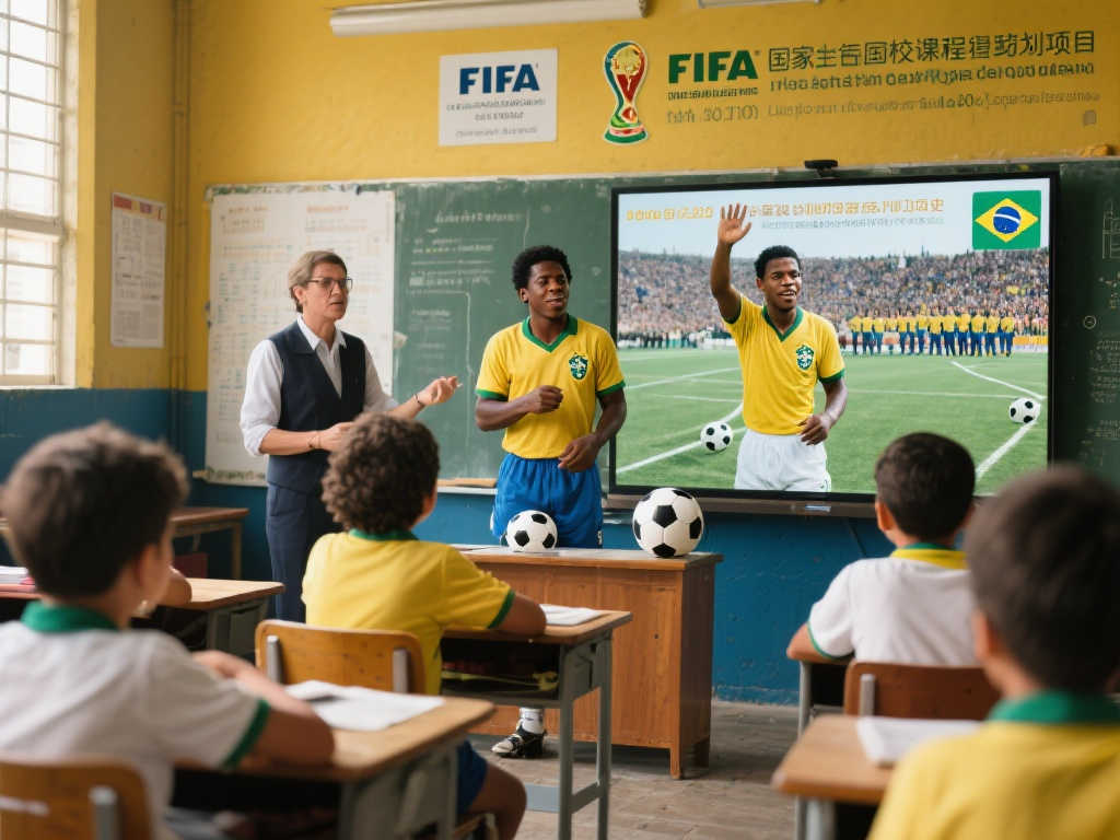 FIFA倡议将世界杯知识融入学校课程试行 FIFA倡议将世界杯知识融入学校课程试行